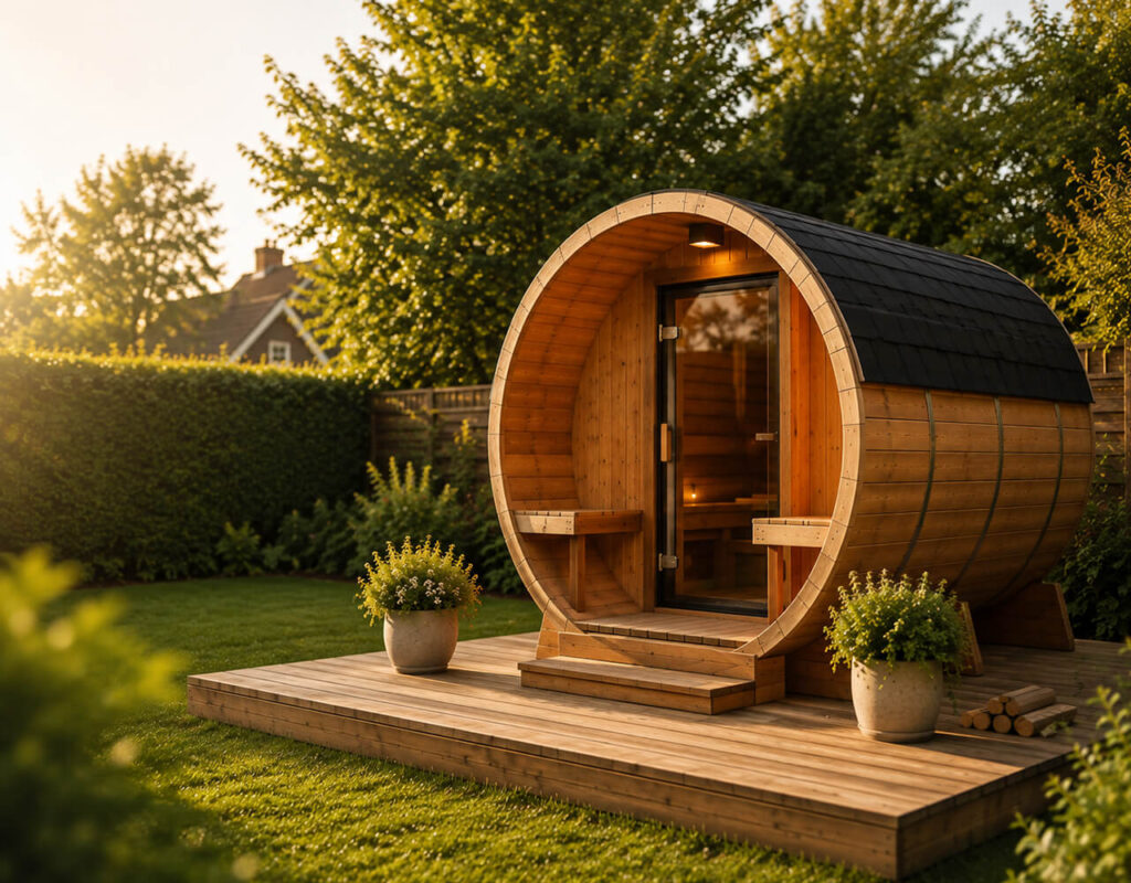 Barrel Saunas Grantham | Premium Outdoor Barrel Saunas